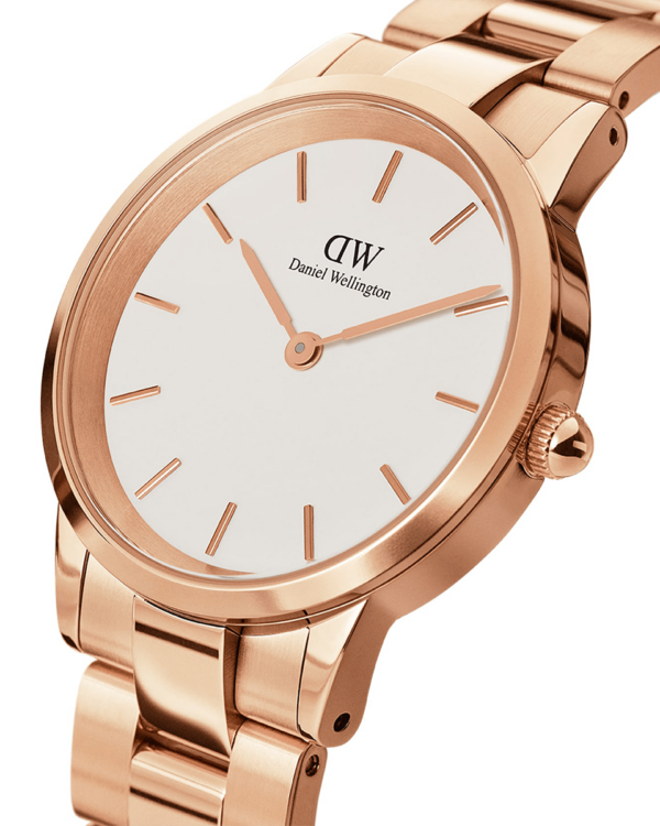 Iconic Link Rose Gold 28 - White